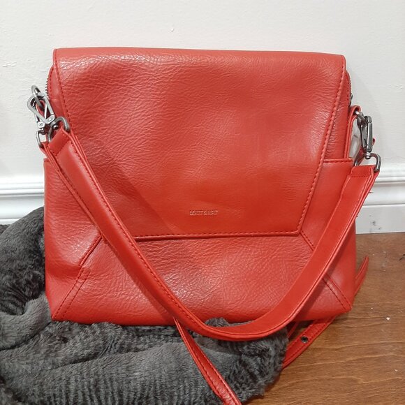 Matt & Natt vegan leather convertible satchel/ crossbody bag - Picture 1 of 16